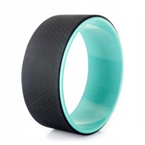 Yoga Wheel 32x12.5 cm Black and Turquoise