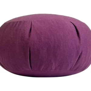 Meditation cushion, one-color, 33x15, plum